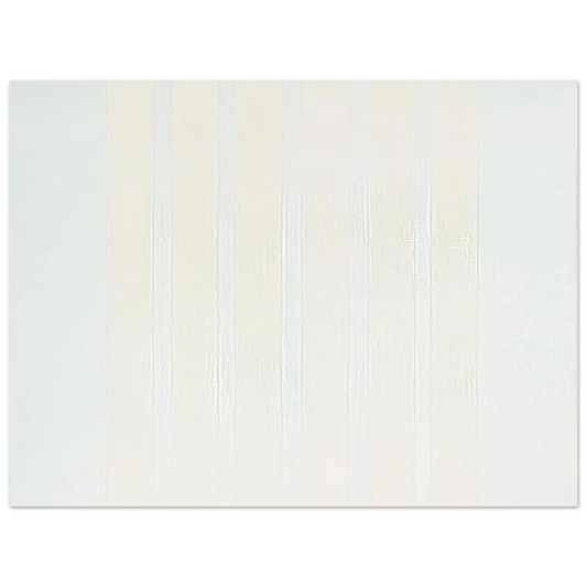 Agnes Martin - Untitled #0  75x100 cm / 30x40inches Fine Art Poster