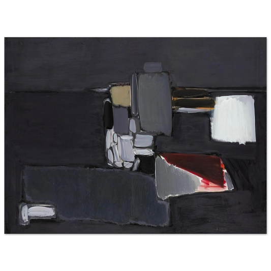 Nicolas de Stael - Nature morte en gris - 1955 Fine Art Poster