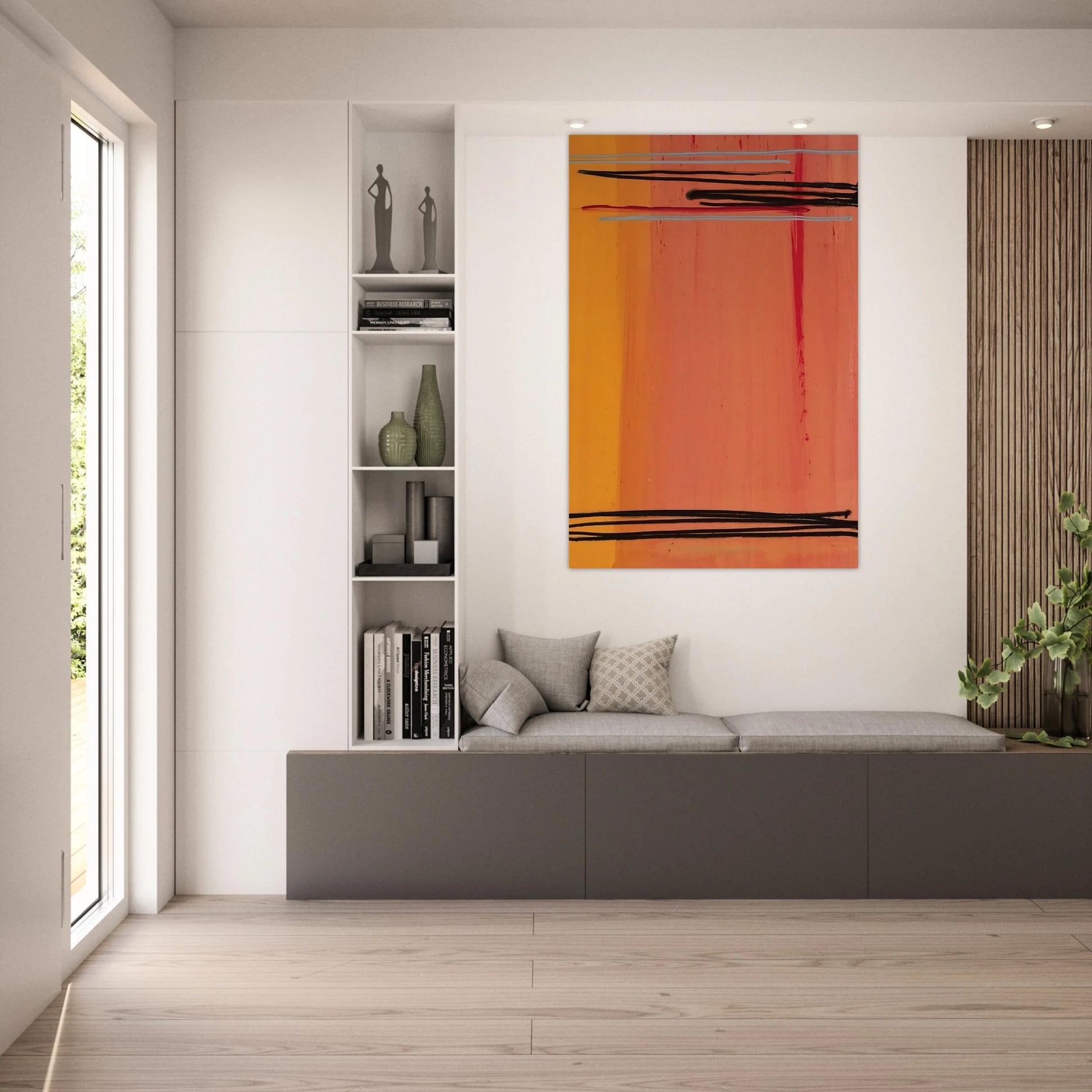 Caxambus - Color Field Painting - Larry Zox Art Prints - 100x150 cm / 40x60″ inches | Larry Zox Poster | Larry Zox Prints