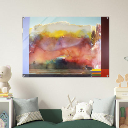 Rite of Spring - 1985 - Ronnie Landfield Acrylic Print - 70x100 cm / 28x40″ inches