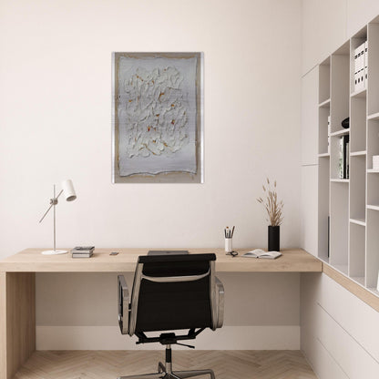 Untitled - Robert Ryman Brushed Aluminum Print - 70x100 cm / 28x40 inches | Robert Ryman Aluminum Print | Robert Ryman Prints