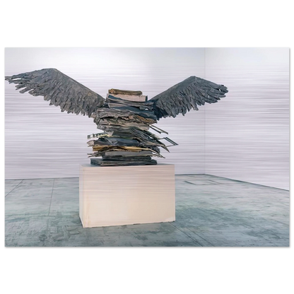 THE LANGUAGE OF THE BIRDS 2013 - Anselm Kiefer Brushed Aluminum Print - 70x100 cm / 28x40 inches | Anselm Kiefer Aluminum Print | Anselm Kiefer Prints