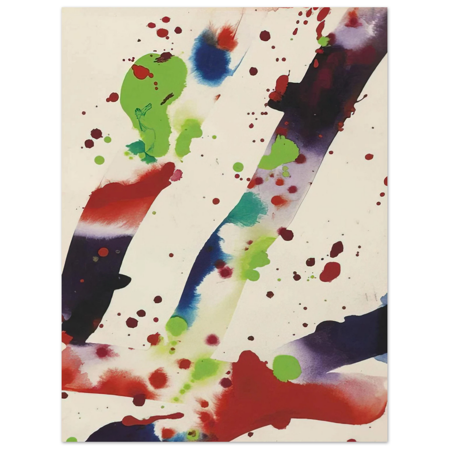 Sam Francis - Hello  75x100 cm / 30x40inches Fine Art Poster