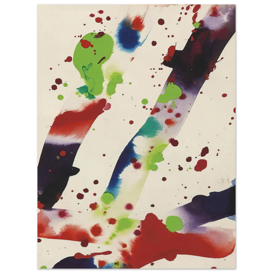 Sam Francis - Hello  75x100 cm / 30x40inches Fine Art Poster