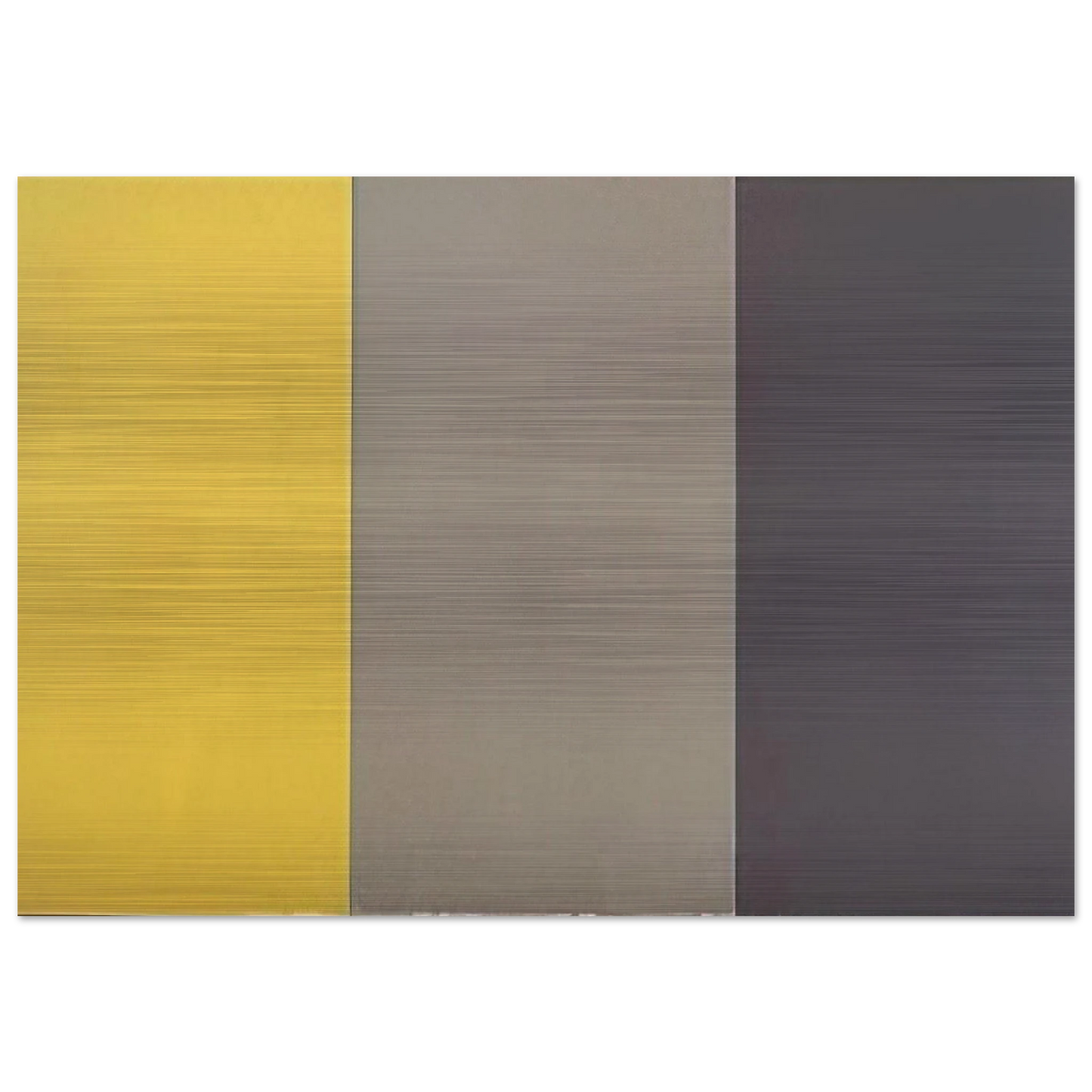 Range - 1970 - Brice Marden Brushed Aluminum Print - 70x100 cm / 28x40 inches | Brice Marden Aluminum Print | Brice Marden Prints