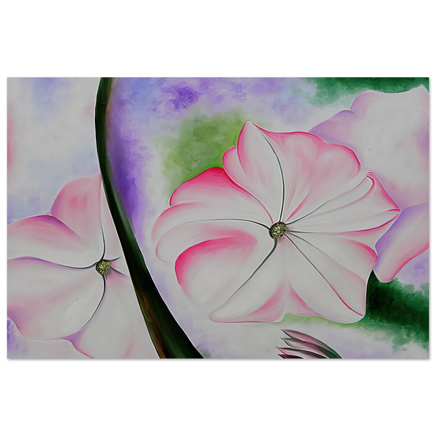 Georgia O'Keeffe - Petunia No. 2 Fine Art Poster