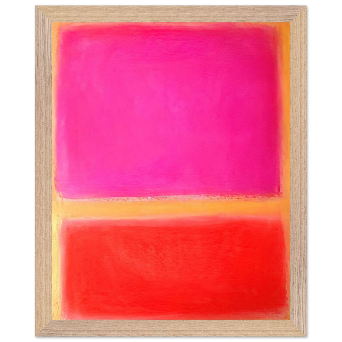 Helen Frankenthaler - Untitled - Color Field Painting Wall art - 20x25 cm / 8x10 inches - Fine Art Poster - -
