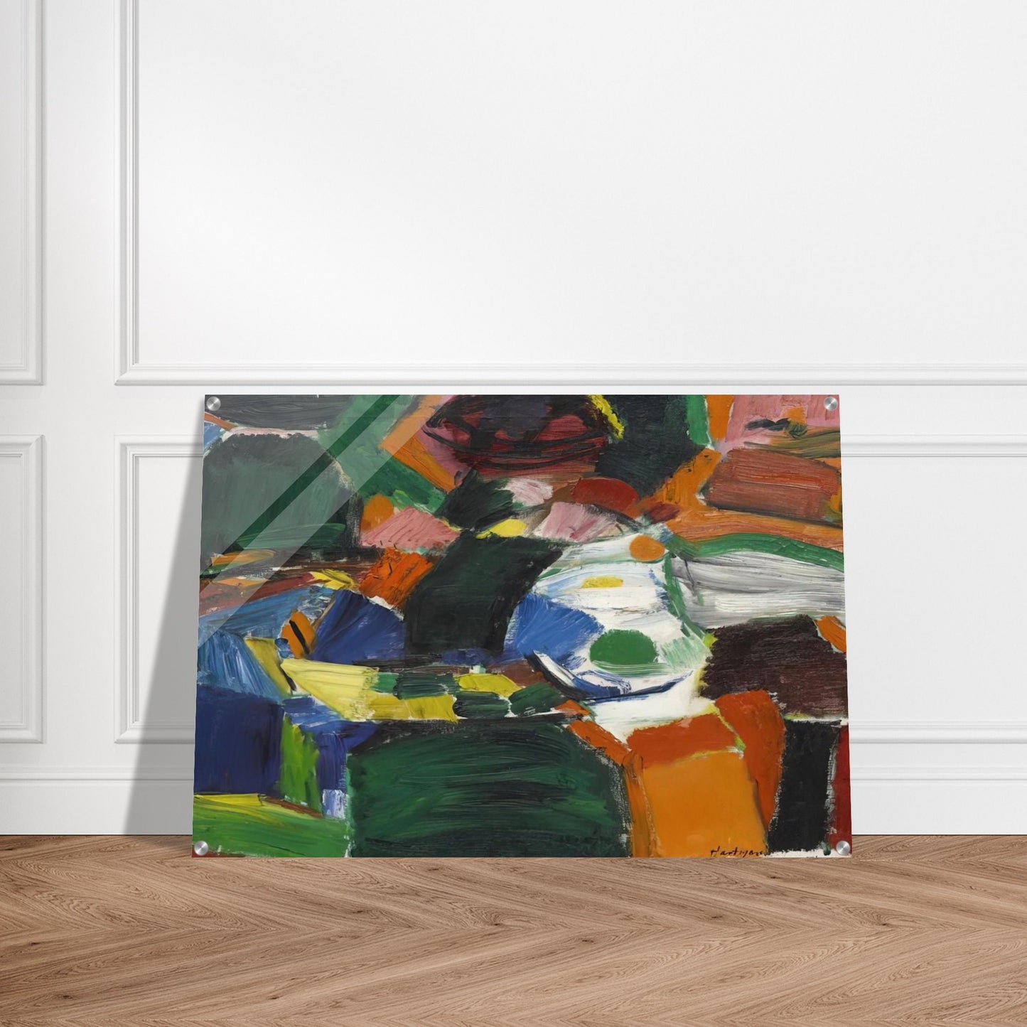 Orchard Street #2 - Grace Hartigan Acrylic Print - 70x100 cm / 28x40″ inches