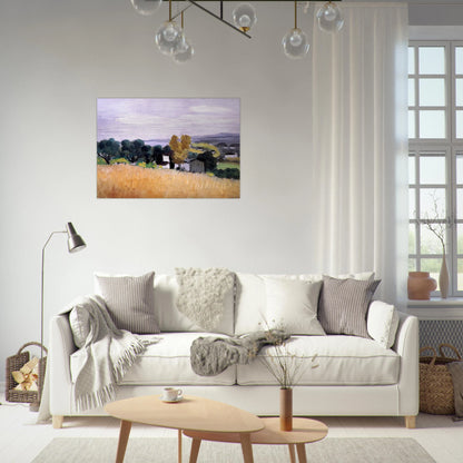 AUTUMN IN CAGNES 1918 - Henri Matisse Brushed Aluminum Print - 70x100 cm / 28x40 inches | Henri Matisse Aluminum Print | Henri Matisse Prints