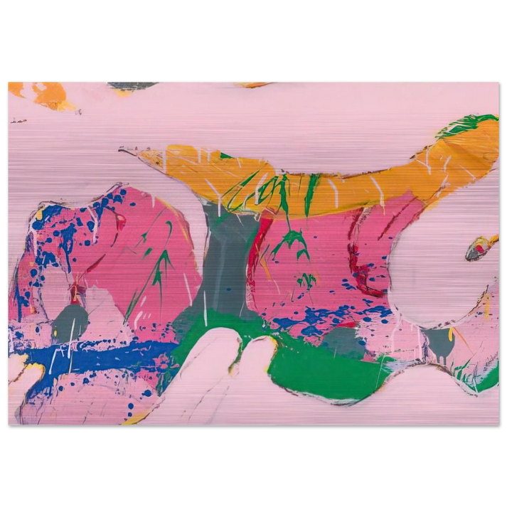 Uranus - 1974 - Norman Bluhm Brushed Aluminum Print - 70x100 cm / 28x40 inches | Norman Bluhm Aluminum Print | Norman Bluhm Prints
