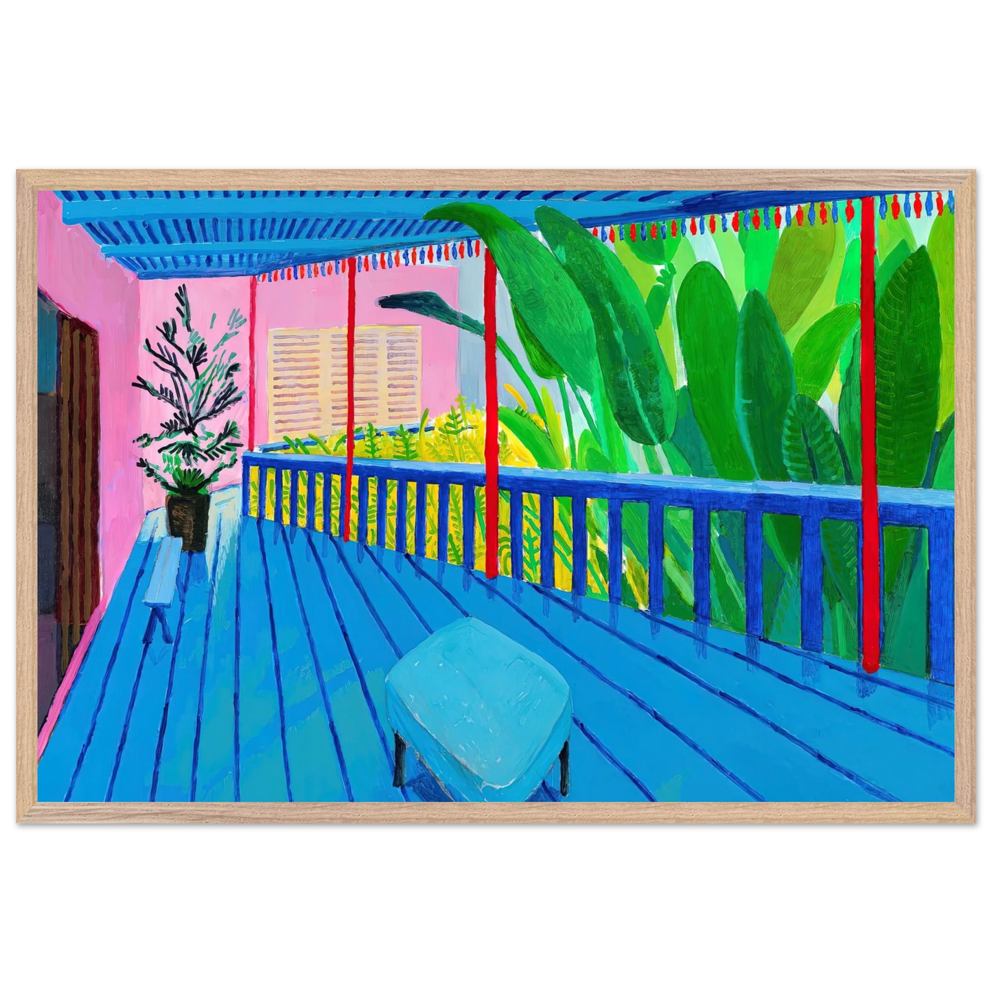 David Hockney - David Hockney Wall art - 50x70 cm / 20x28 inches - Fine Art Poster-canvas - -