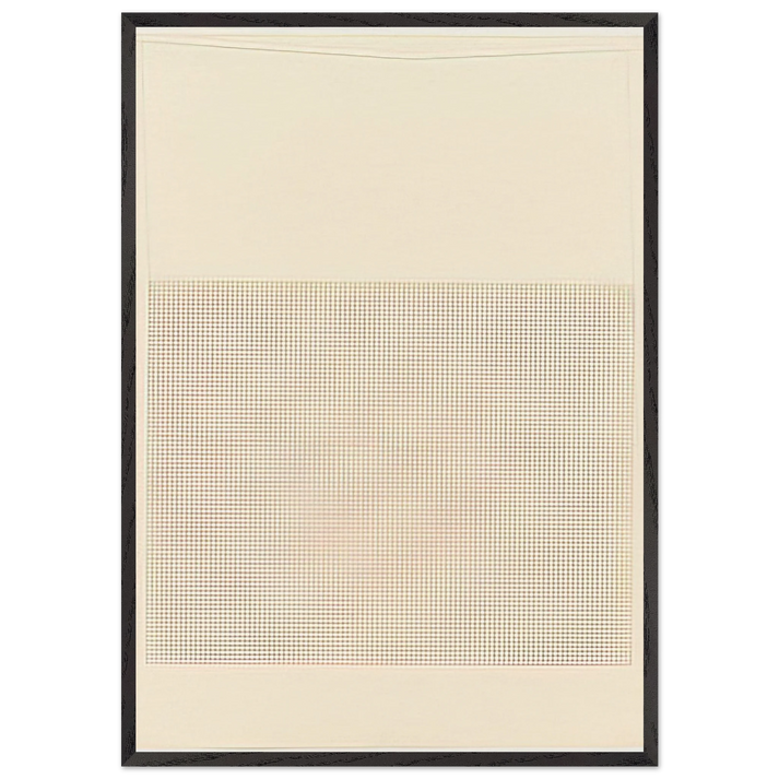 Untitled 7316 - 1973 - Gego 70x100 cm / 28x40 inches Framed Art Print – Black Wooden Frame