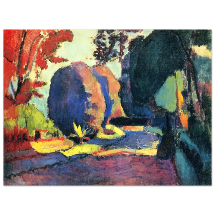 Henri Matisse - THE LUXEMBOURG GARDENS 1901  75x100 cm / 30x40inches Fine Art Poster