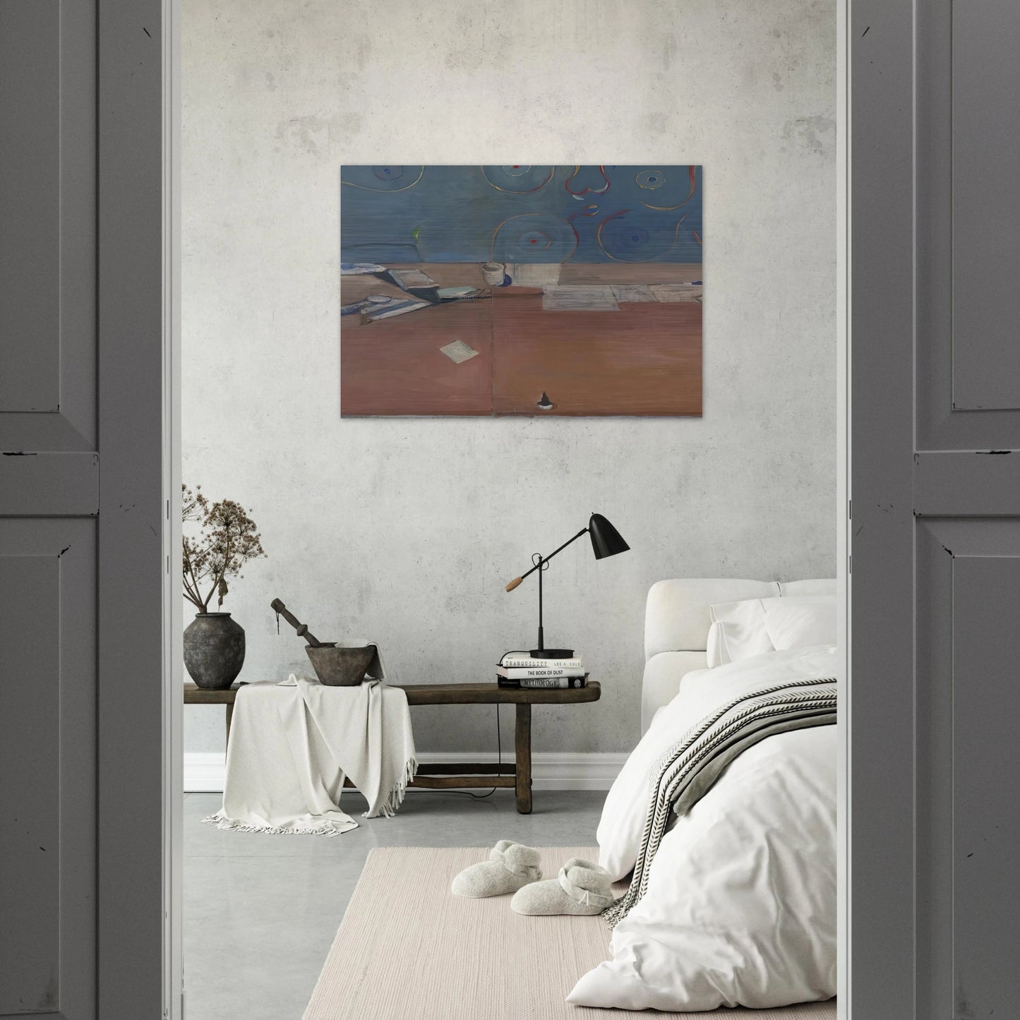 Large Still Life - Richard Diebenkorn Brushed Aluminum Print - 70x100 cm / 28x40 inches | Richard Diebenkorn Aluminum Print | Richard Diebenkorn Prints