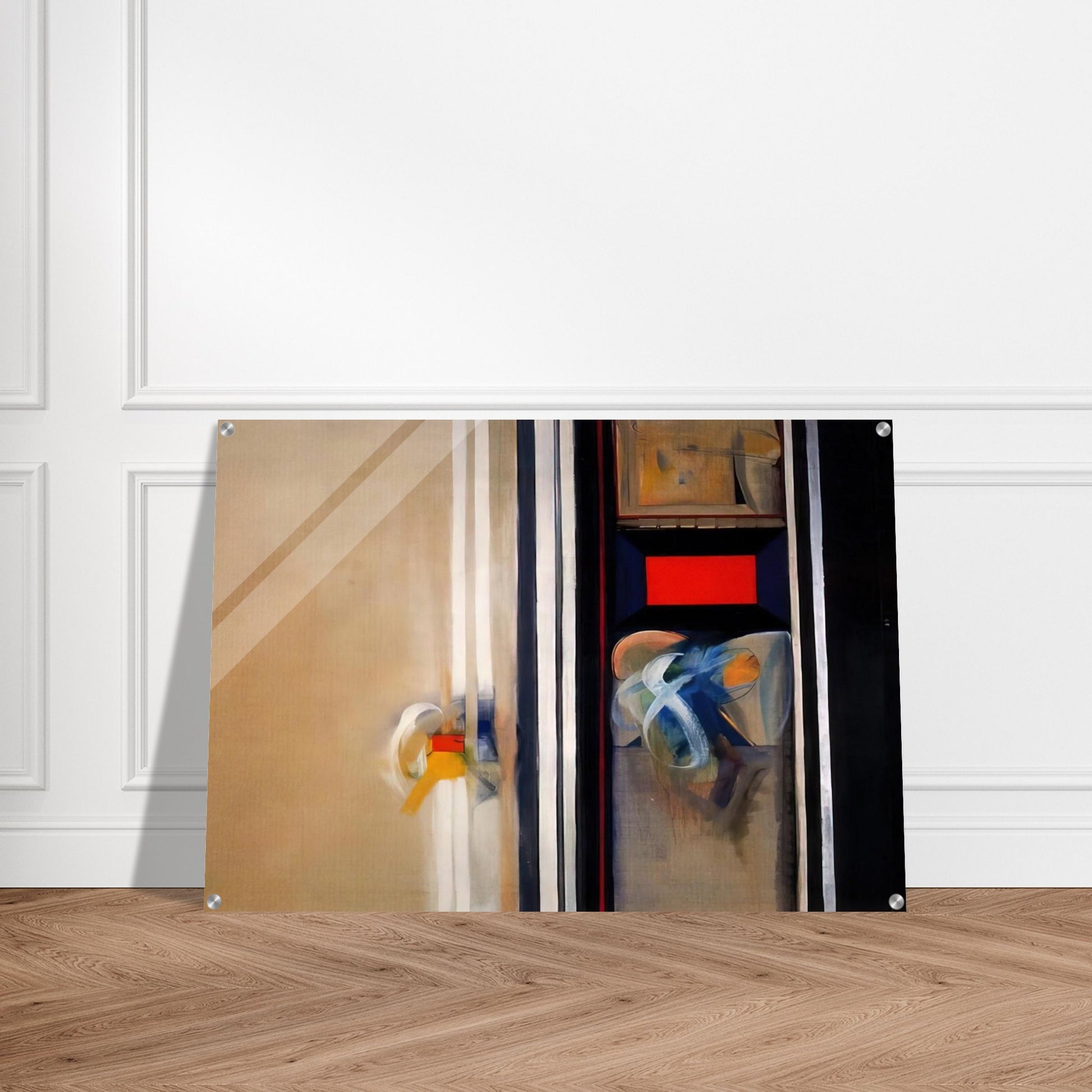 Treasury - Abstract Expressionism - Miriam Schapiro Acrylic Print - 70x100 cm / 28x40″ inches | Miriam Schapiro Wall Art | Miriam Schapiro Prints