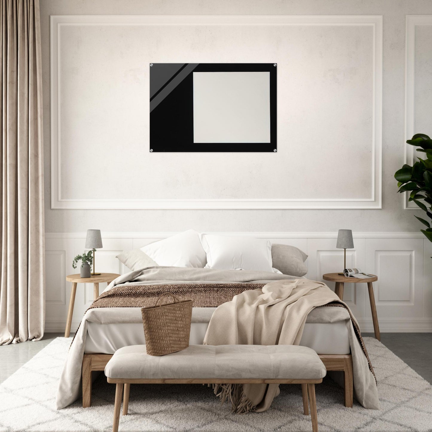 Rectangle from the series Line Form Color - Ellsworth Kelly Acrylic Print - 70x100 cm / 28x40″ inches