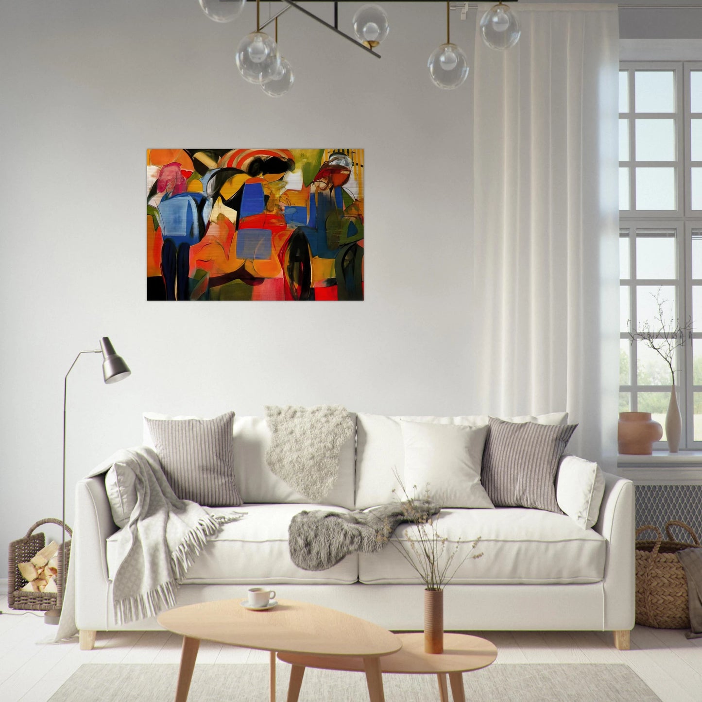 Facade - Abstract Expressionism - Miriam Schapiro Brushed Aluminum Print - 70x100 cm / 28x40 inches | Miriam Schapiro Aluminum Print | Miriam Schapiro Prints
