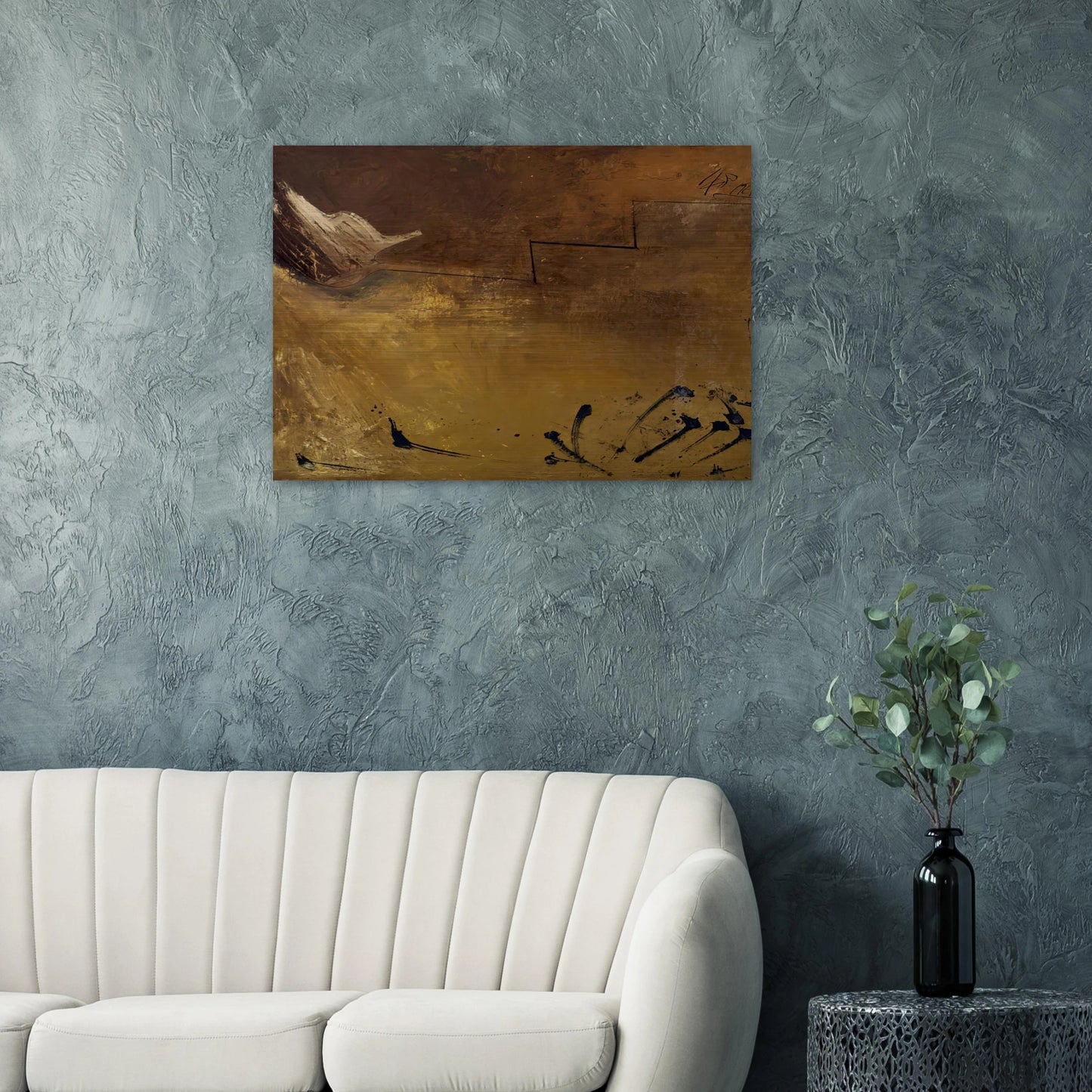 Sebastopol Autumn - 1961 - Hassel Smith Brushed Aluminum Print - 70x100 cm / 28x40 inches | Hassel Smith Aluminum Print | Hassel Smith Prints