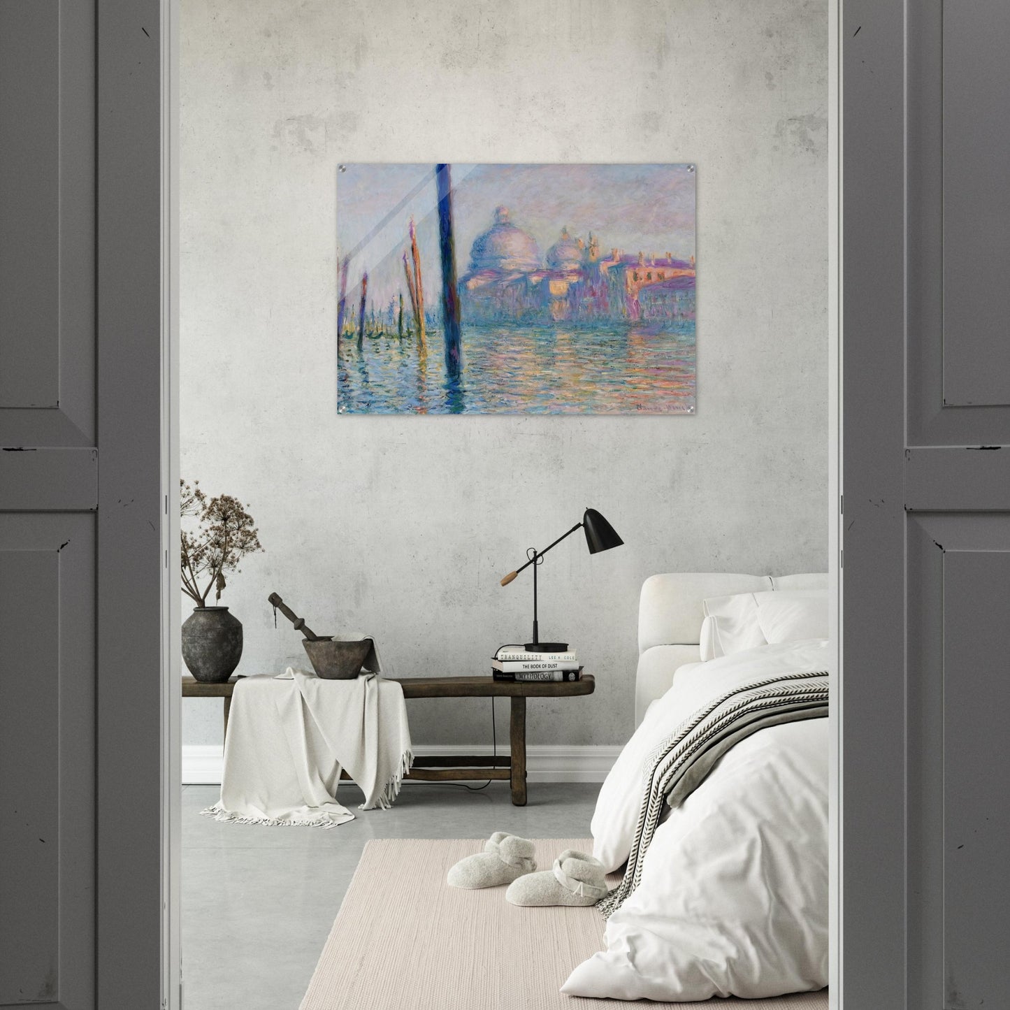 The Grand Canal in Venice 01 - claude monet Acrylic Print - 70x100 cm / 28x40″ inches