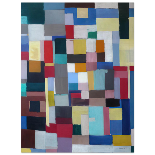 Giorgio Cavallon - Untitled - 1947  75x100 cm / 30x40inches Fine Art Poster
