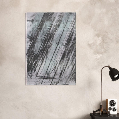 Untitled  Bastian 38  - Cy Twombly Brushed Aluminum Print - 70x100 cm / 28x40 inches | Cy Twombly Aluminum Print | Cy Twombly Prints