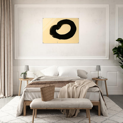 Untitled - Art Informel, Zen - Jiro Yoshihara Acrylic Print - 70x100 cm / 28x40″ inches