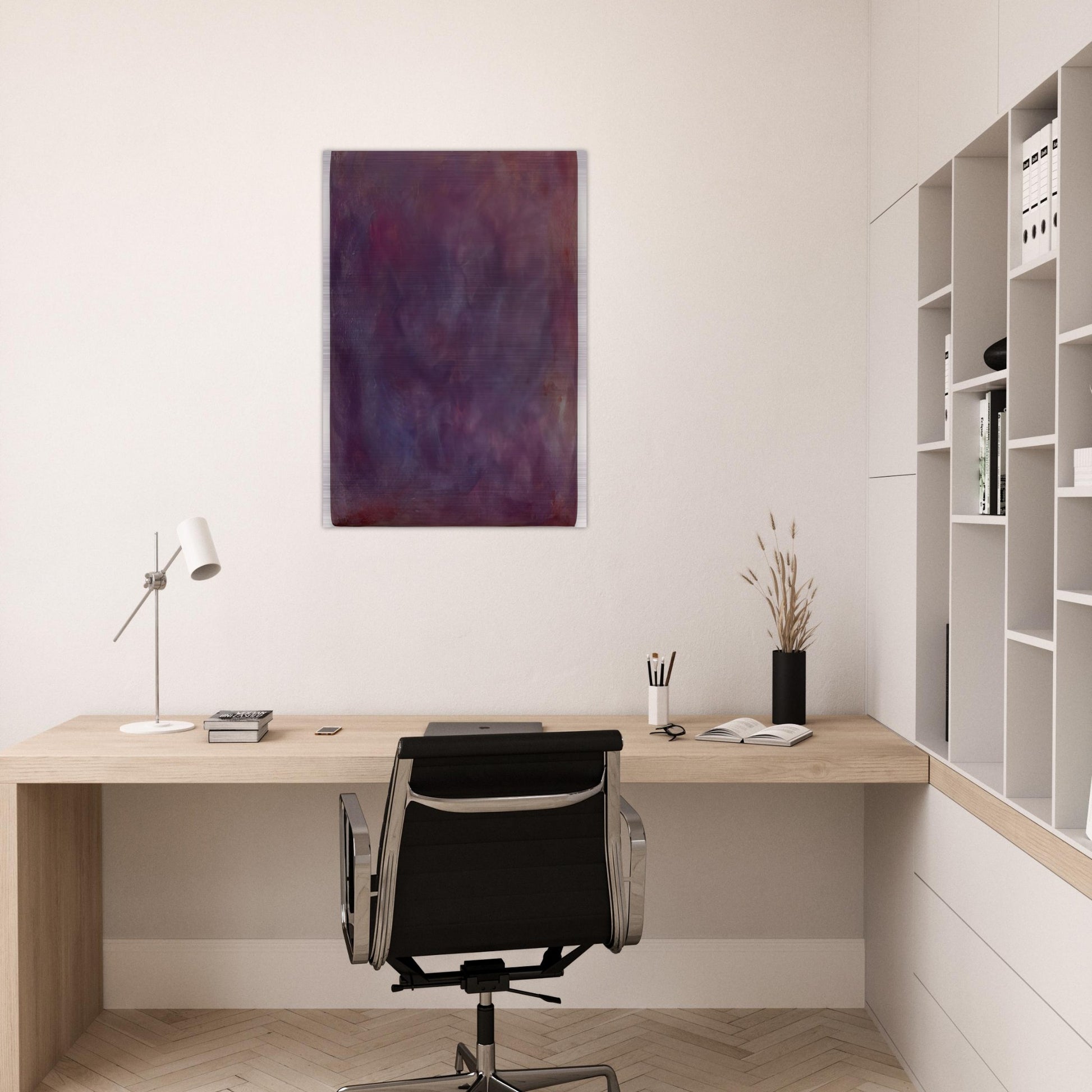 CENTAUREA 1983 - Gotthard Graubner Brushed Aluminum Print - 70x100 cm / 28x40 inches | Gotthard Graubner Aluminum Print | Gotthard Graubner Prints