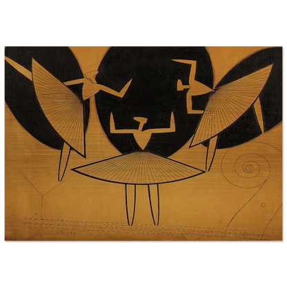 SILHOUETTE - Man Ray Brushed Aluminum Print - 70x100 cm / 28x40 inches | Man Ray Aluminum Print | Man Ray Prints