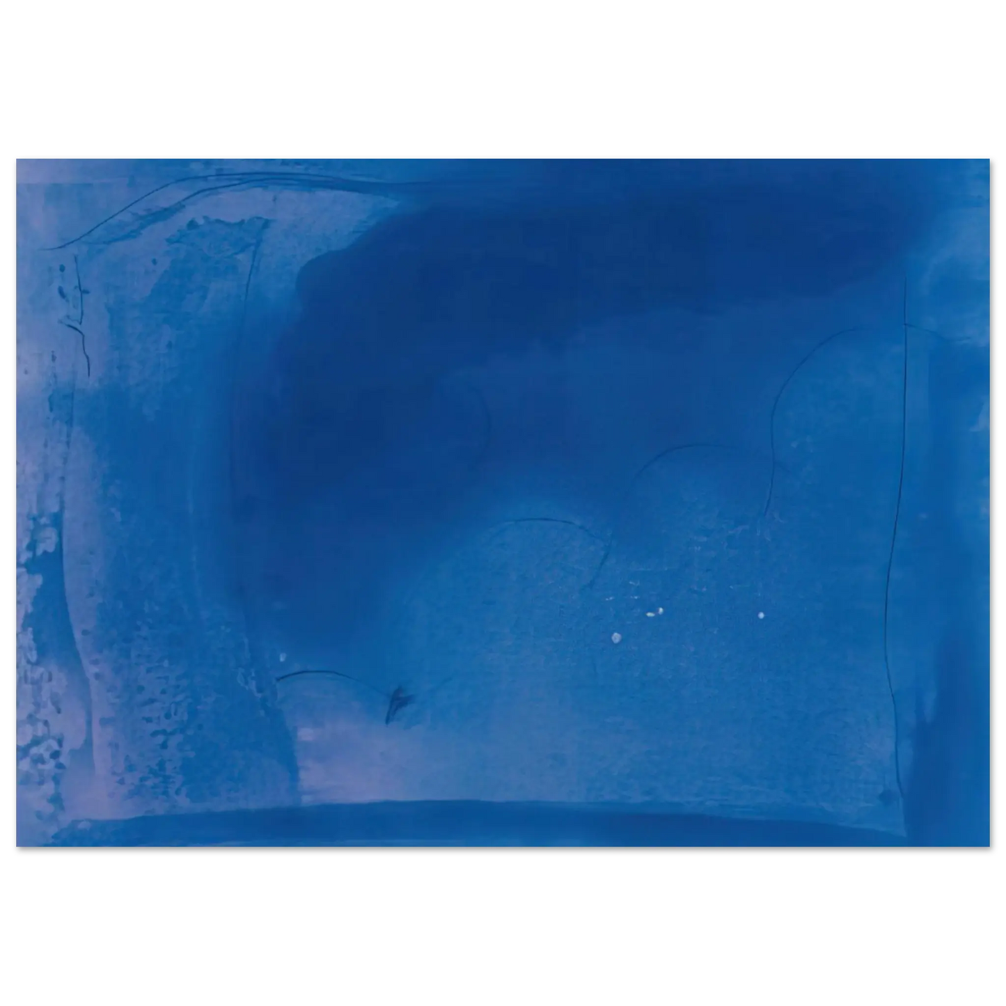 Helen Frankenthaler - Corot s Mark - 1987 Wall art - 30x45 cm / 12x18 Inches - Fine Art Poster - -