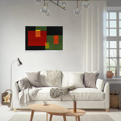 Untitled - 1966 - Johannes Itten Brushed Aluminum Print - 70x100 cm / 28x40 inches | Johannes Itten Aluminum Print | Johannes Itten Prints