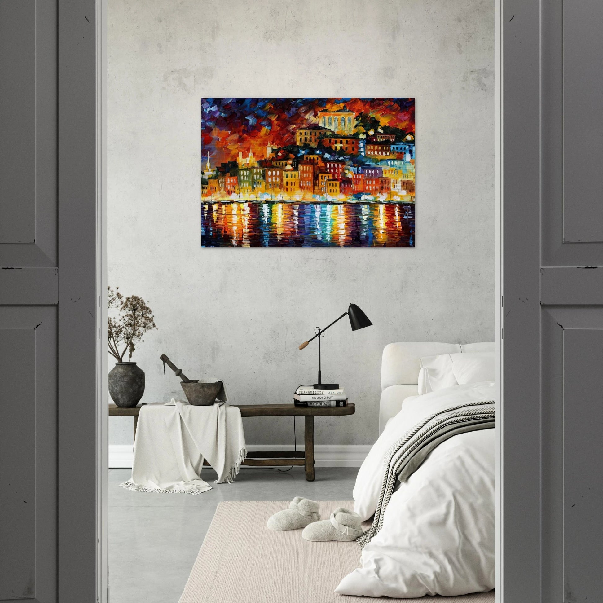 Leonid Afremov - Leonid Afremov Brushed Aluminum Print - 70x100 cm / 28x40 inches | Leonid Afremov Aluminum Print | Leonid Afremov Prints
