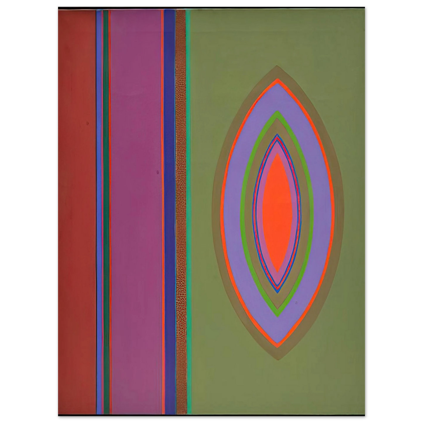 John Ferren - RVG - 1966  75x100 cm / 30x40inches Fine Art Poster