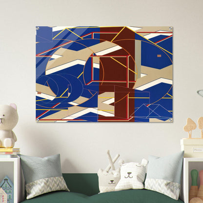 C-B-1 - Al Held Acrylic Print - 70x100 cm / 28x40″ inches | Al Held Wall Art | Al Held Prints