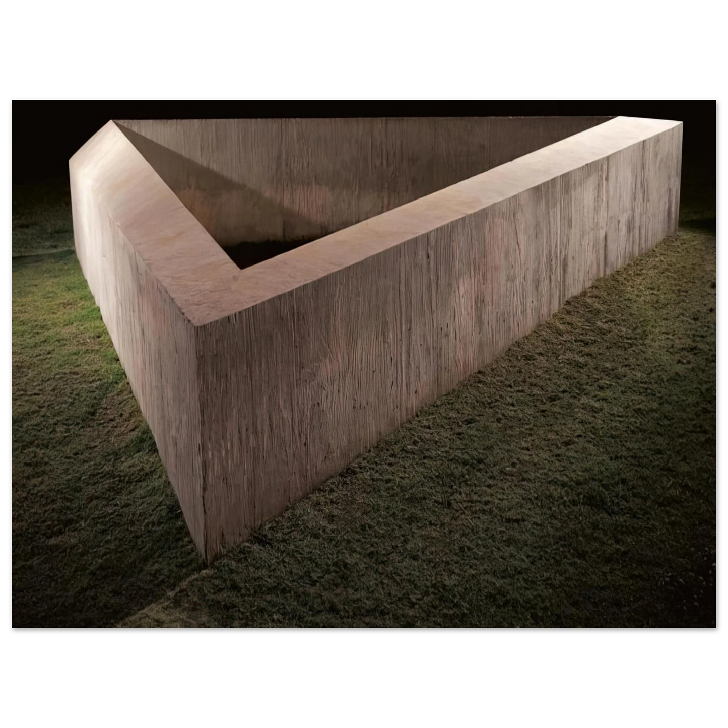 Donald Judd - Untitled Adelaide - 1975  75x100 cm / 30x40inches Fine Art Poster