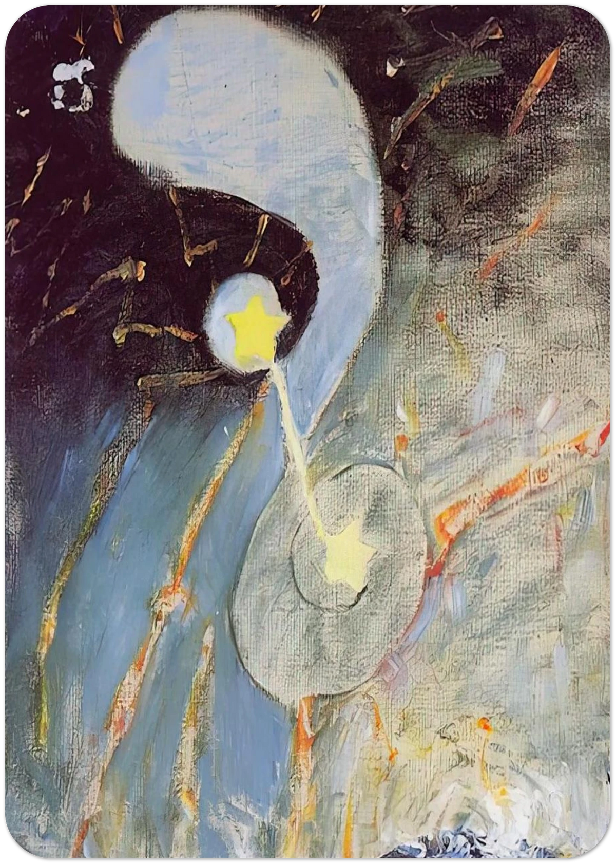 CHAOS NR 2 1906 By Hilma af Klint Pack of 10 Post Cards | Hilma af Klint Post Cards | A6 (10.5 x 14.8 cm) - 4.1 x 5.8 inches