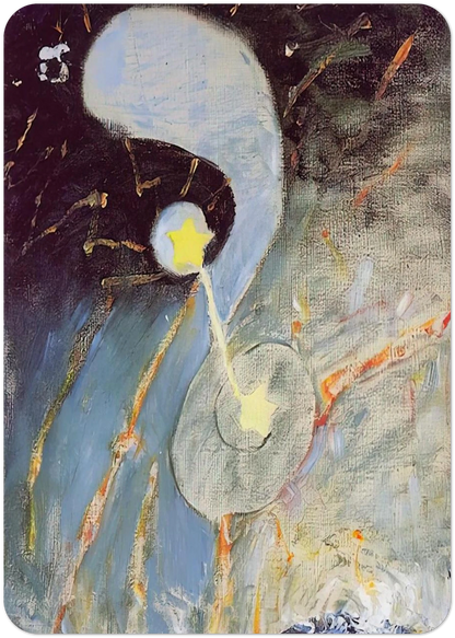 CHAOS NR 2 1906 By Hilma af Klint Pack of 10 Post Cards | Hilma af Klint Post Cards | A6 (10.5 x 14.8 cm) - 4.1 x 5.8 inches