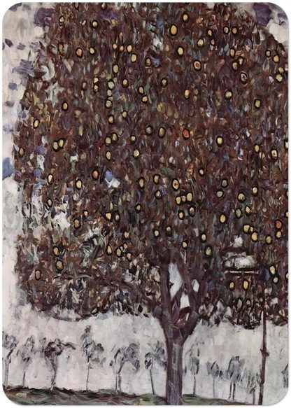 APPLE TREE II By Gustav Klimt Pack of 10 Post Cards | Gustav Klimt Post Cards | A6 (10.5 x 14.8 cm) - 4.1 x 5.8 inches