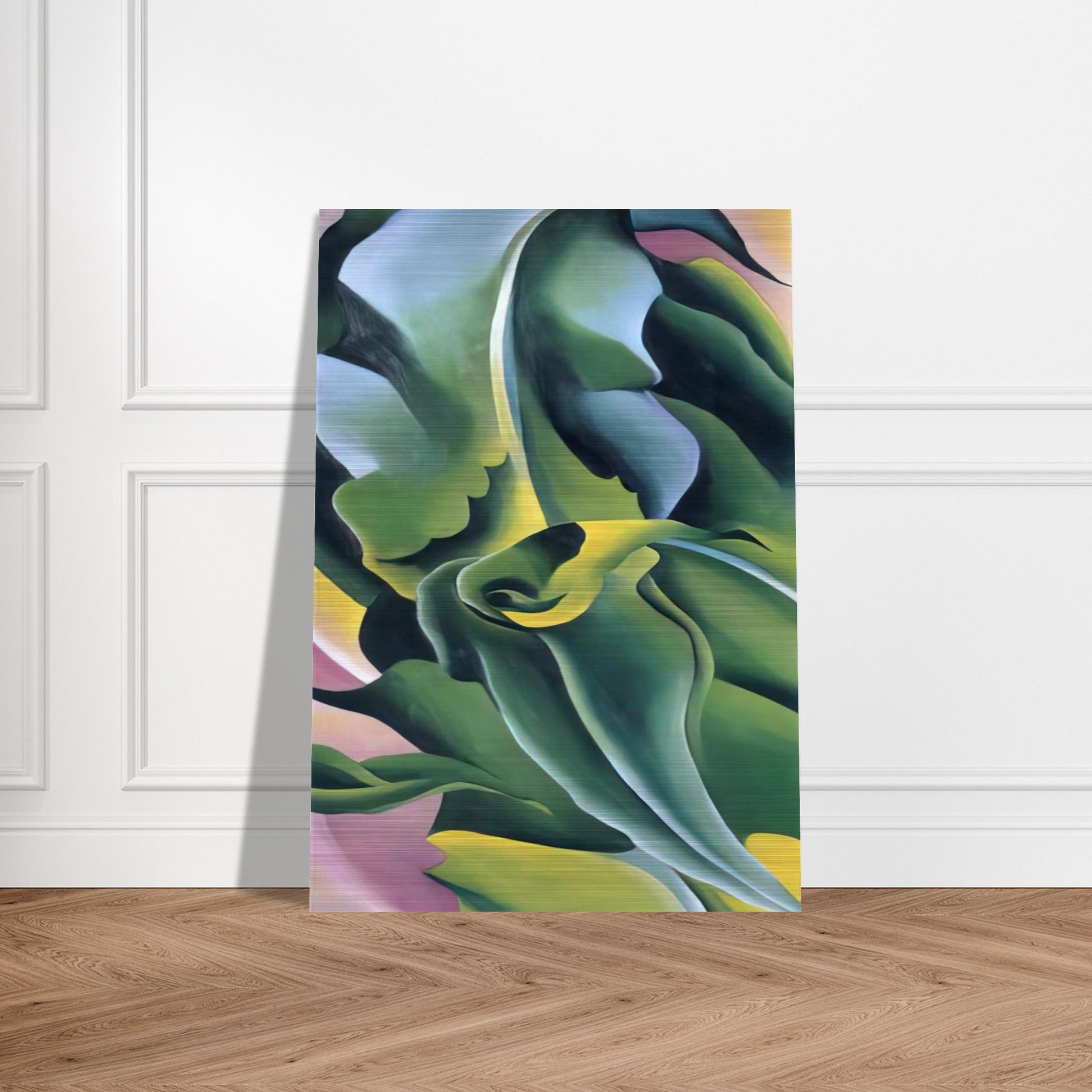 Corn No. 2 - Georgia O'Keeffe Brushed Aluminum Print - 70x100 cm / 28x40 inches | Georgia O'Keeffe Aluminum Print | Georgia O'Keeffe Prints