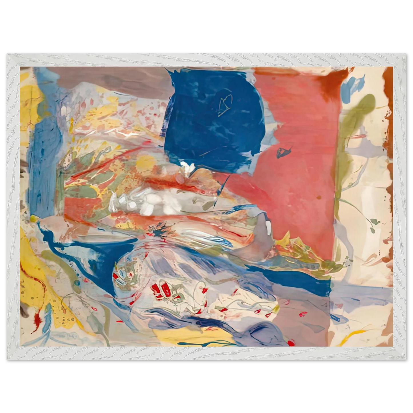 Helen Frankenthaler - Lorelei, 1957- Wall Art - 30x40 cm / 12x16 inches - Fine Art Poster-canvas - -