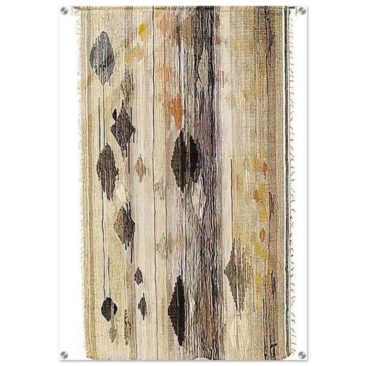 FLOATING SHAPES 1958 - Lenore Tawney Acrylic Print - 70x100 cm / 28x40″ inches | Lenore Tawney Wall Art | Lenore Tawney Prints