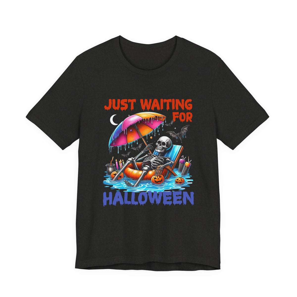 Gruseliges Sommerskelett wartet nur noch auf Halloween