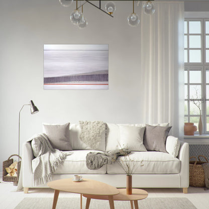 La linea rossa - 1966 - Bice Lazzari Brushed Aluminum Print - 70x100 cm / 28x40 inches | Bice Lazzari Aluminum Print | Bice Lazzari Prints