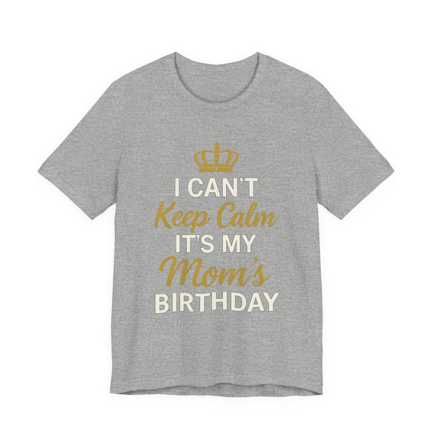 Ich kann nicht ruhig bleiben, es ist der Geburtstag meiner Mutter.