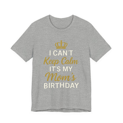 Ich kann nicht ruhig bleiben, es ist der Geburtstag meiner Mutter.