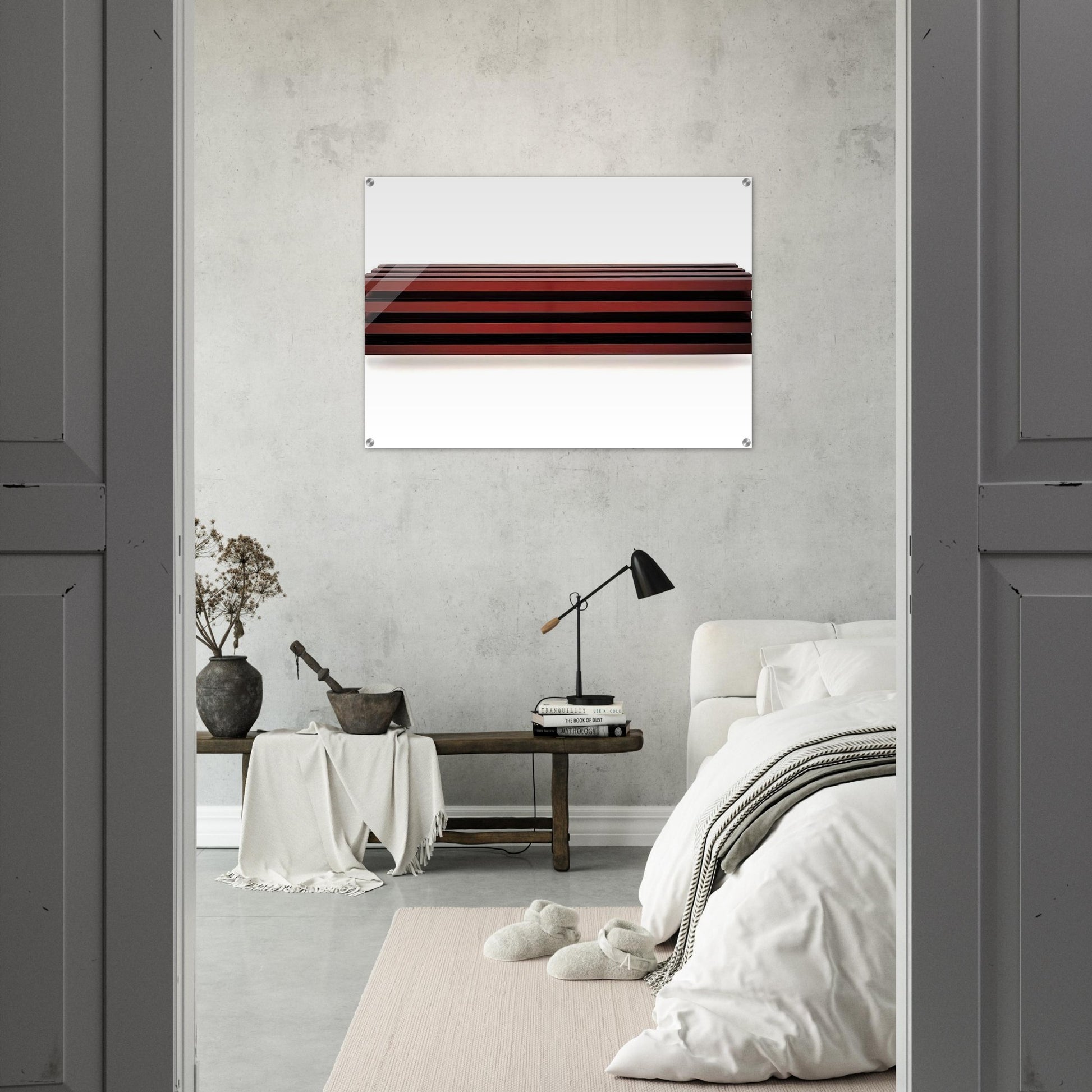 Untitled Aluminum - 1991 - Donald Judd Acrylic Print - 70x100 cm / 28x40″ inches
