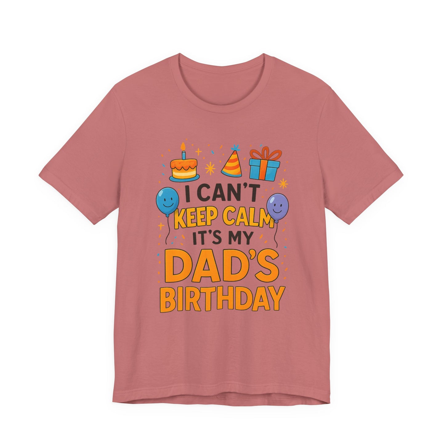 Geburtstagsgeschenk für Papa: Ich kann nicht ruhig bleiben, es ist Papas Geburtstag! Alles Gute zum Geburtstag, Papa!