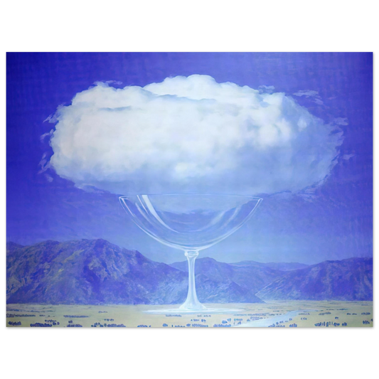 Rene Magritte - THE HEARTSTRINGS 1960  75x100 cm / 30x40inches Fine Art Poster
