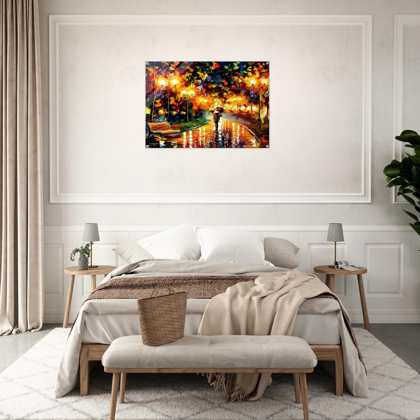 Leonid Afremov - Leonid Afremov Acrylic Print - 70x100 cm / 28x40″ inches