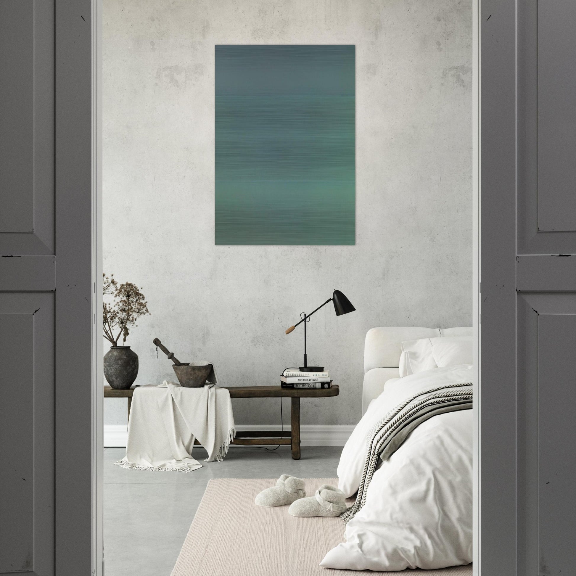 Untitled - 1968 - Blinky Palermo Brushed Aluminum Print - 70x100 cm / 28x40 inches | Blinky Palermo Aluminum Print | Blinky Palermo Prints