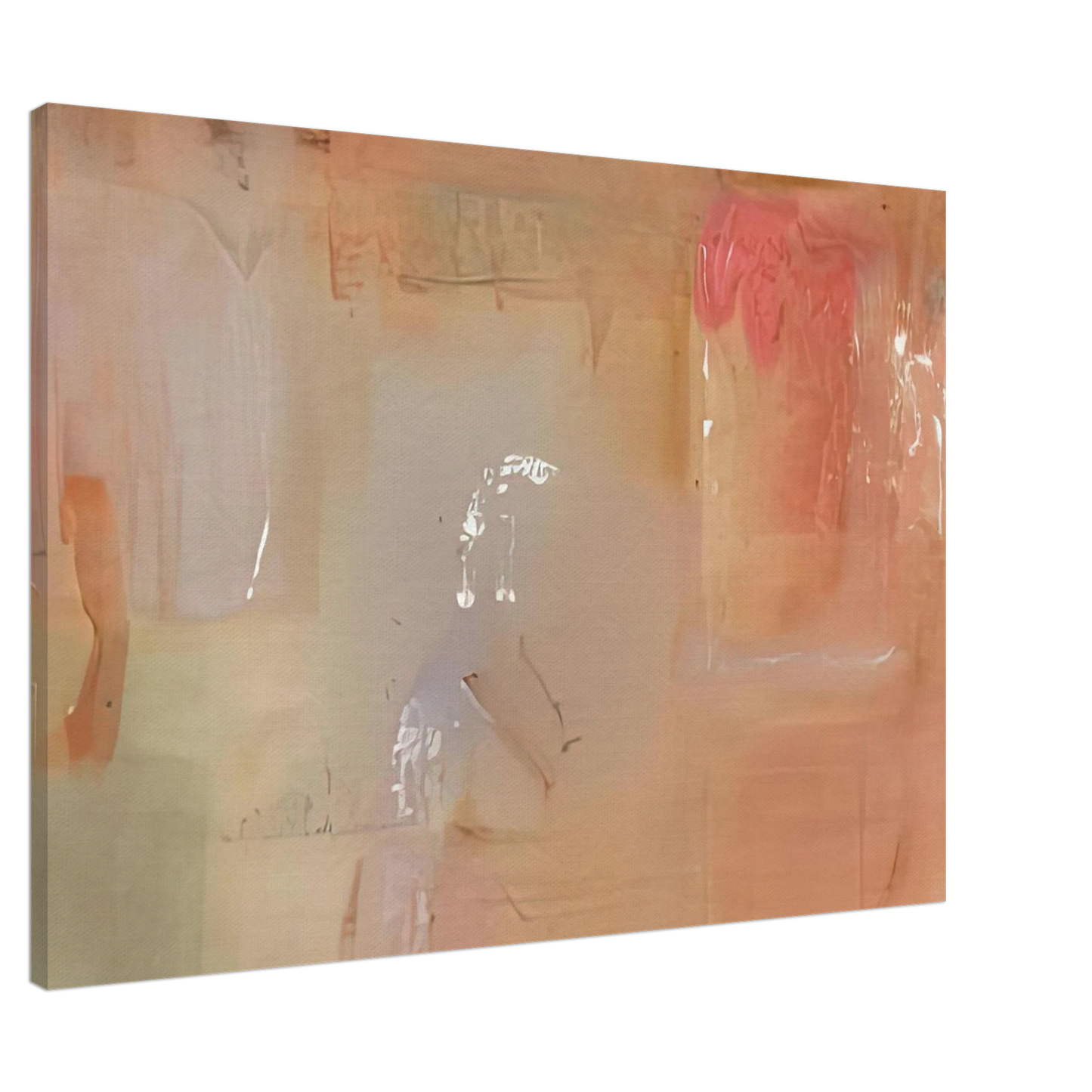 Helen Frankenthaler - Feather, 1979- Wall Art - 21x29.7 cm / 8x12" - Premium Wooden Framed Poster With Fine Art Paper-canvas - White frame